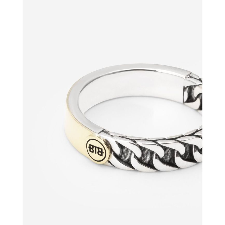Buddha To Buddha Esther Small Dual Ring Bicolor