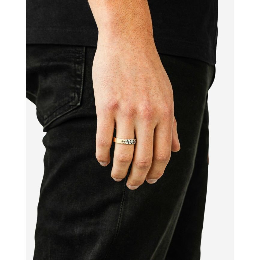 Buddha To Buddha Esther Small Dual Ring Bicolor