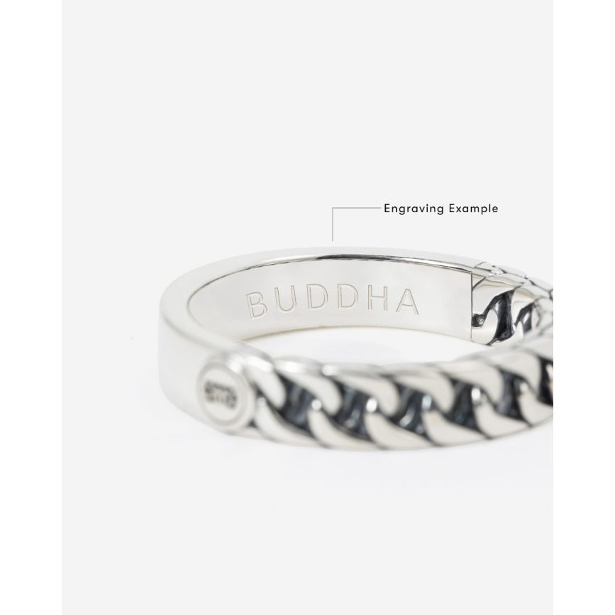 Buddha To Buddha Esther Small Dual Ring Zilver