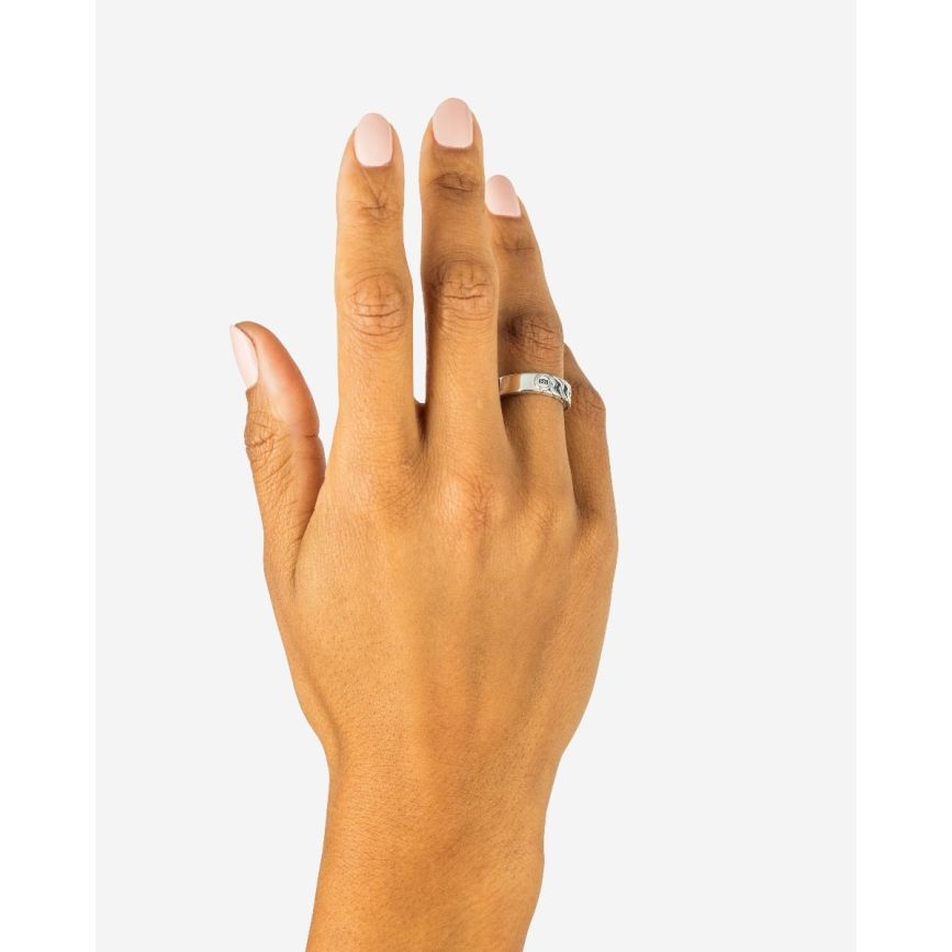 Buddha To Buddha Esther Small Dual Ring Zilver