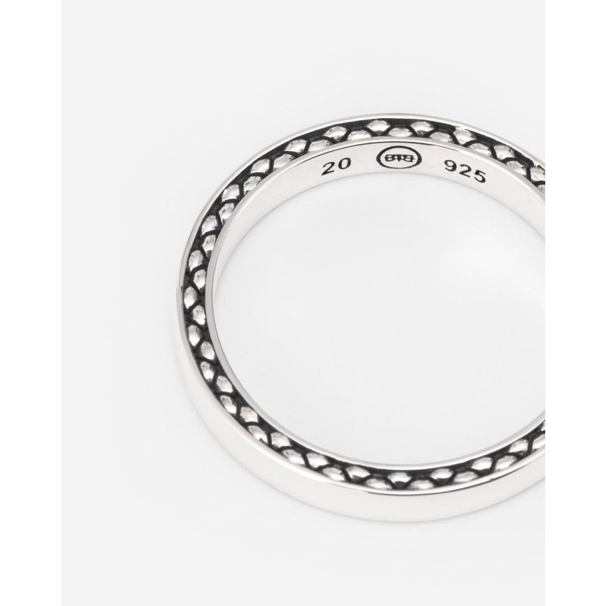 Buddha To Buddha George Mini Gladde Ring Zilver