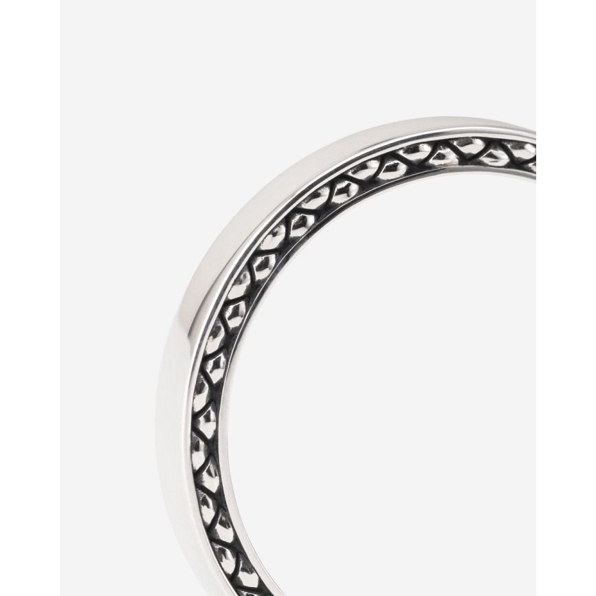 Buddha To Buddha George Mini Gladde Ring Zilver