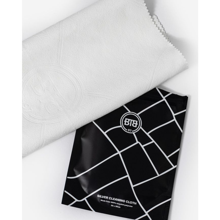 buddha to buddha Gerecyclede Zilverpoetsdoek