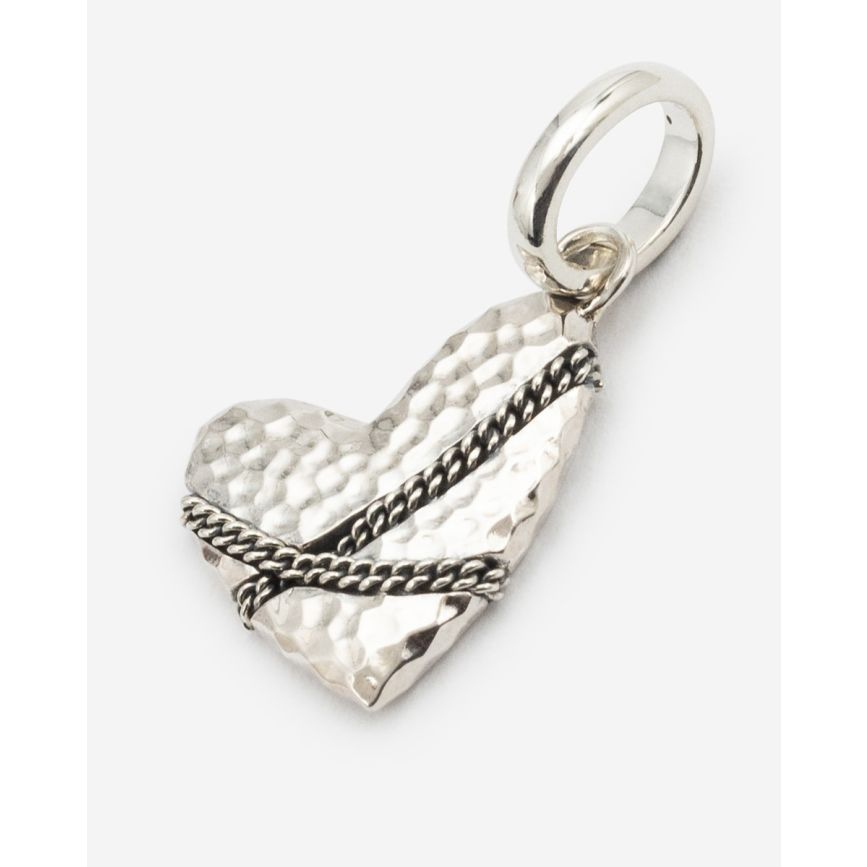 Buddha To Buddha Hart Hanger Zilver