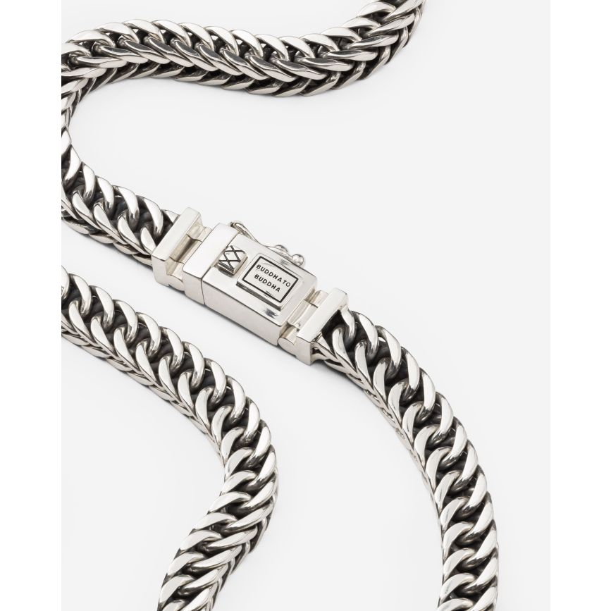 Buddha To Buddha Ketting Esther XS Zilver 60 Cm