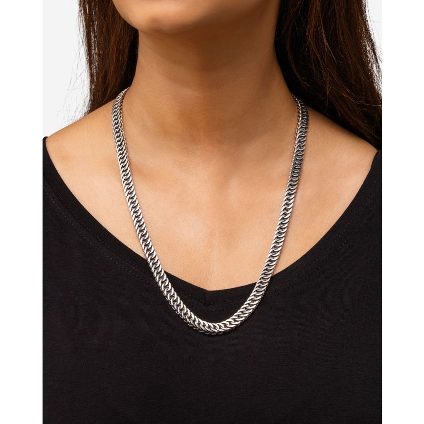 Buddha To Buddha Ketting Esther XS Zilver 60 Cm