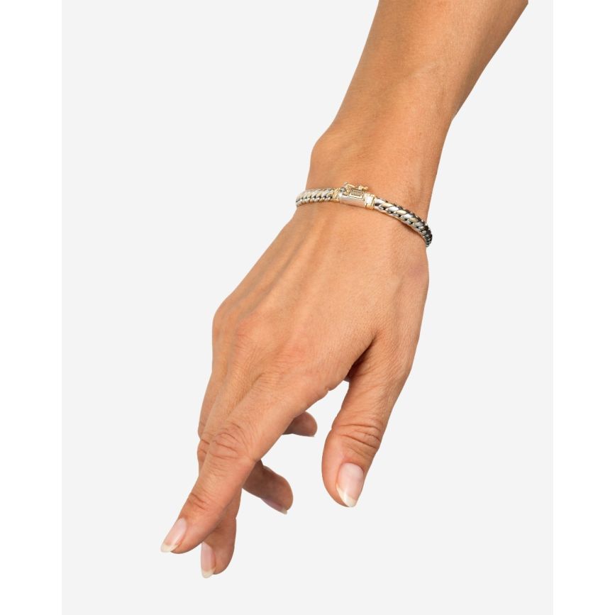 Buddha To Buddha Mini Armband Ben Bicolor 14kt