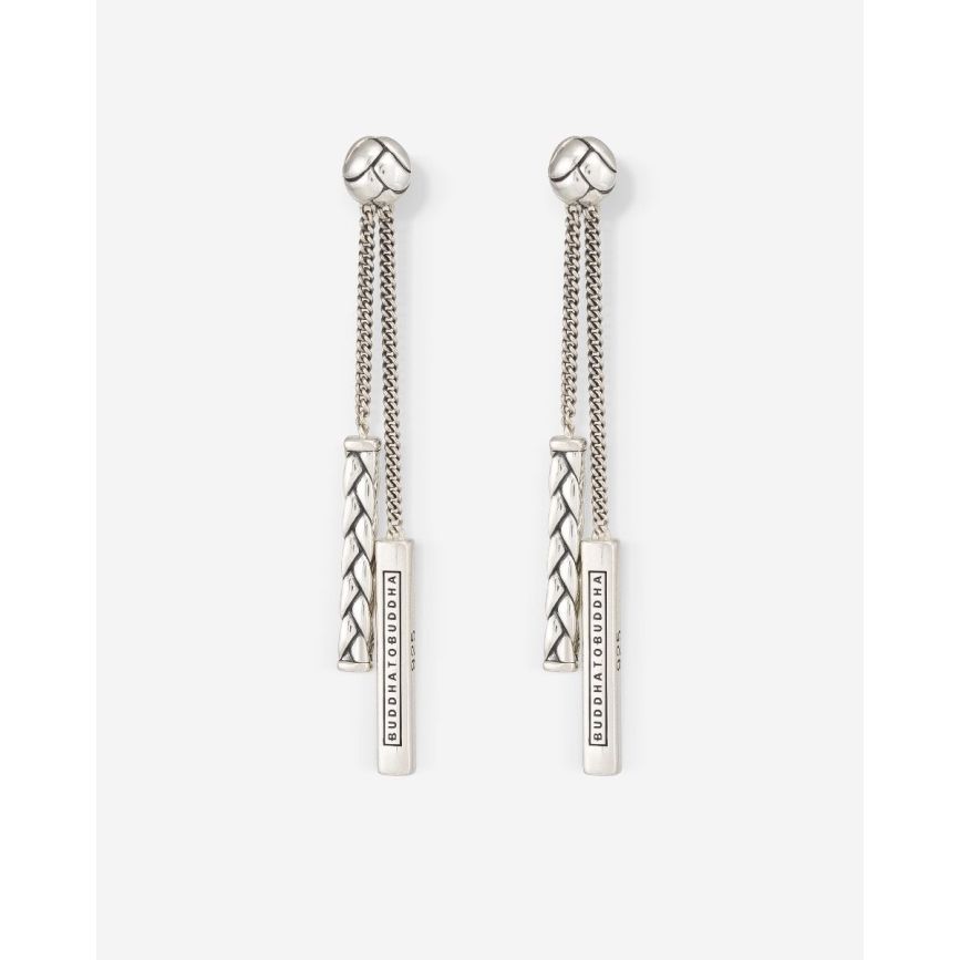 Buddha To Buddha Oorhangers George Zilver