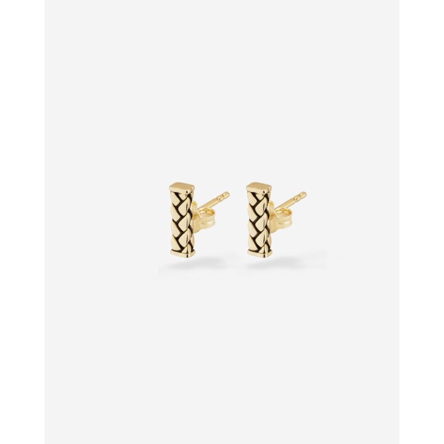 buddha to buddha Oorknopjes George Goud 14kt