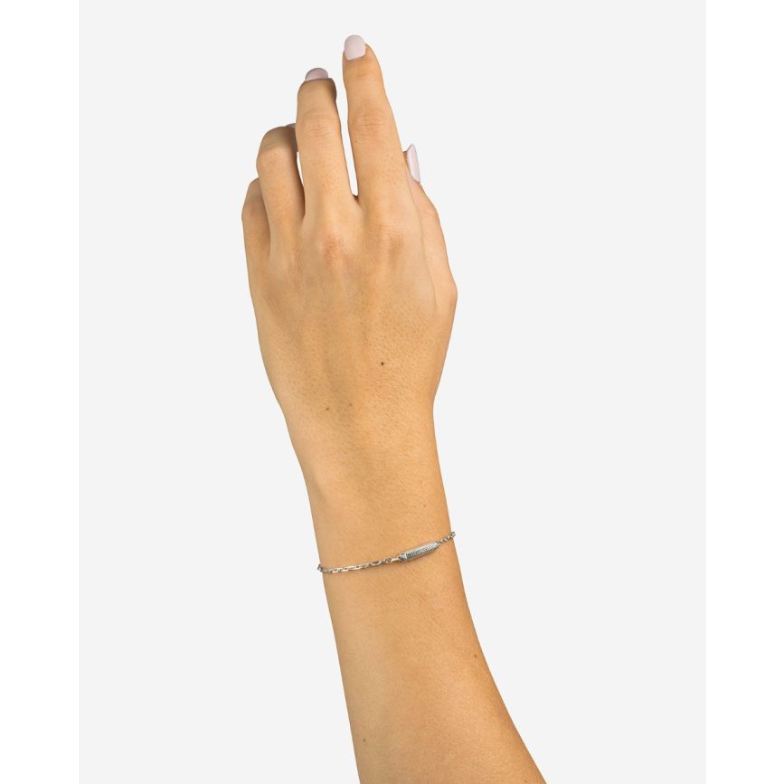 Buddha To Buddha Permanente Armband Link Zilver