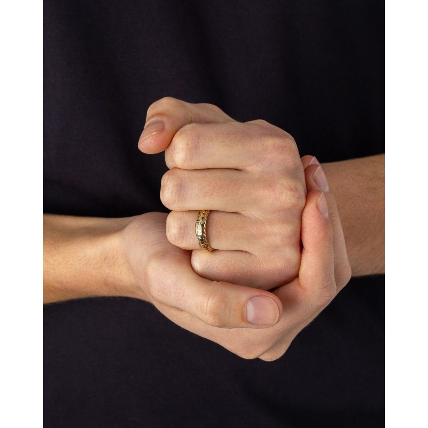 Buddha To Buddha Ring Ben XS Goud YG 14kt