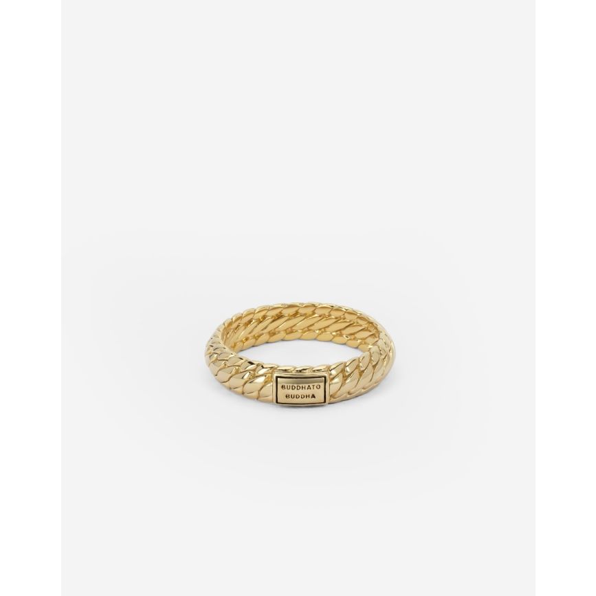 buddha to buddha Ring Ben XS Verguld