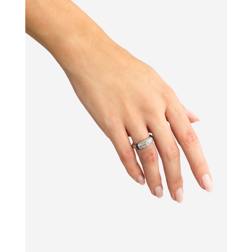 Buddha To Buddha Ring Ellen Steen Tijgeroog Navy