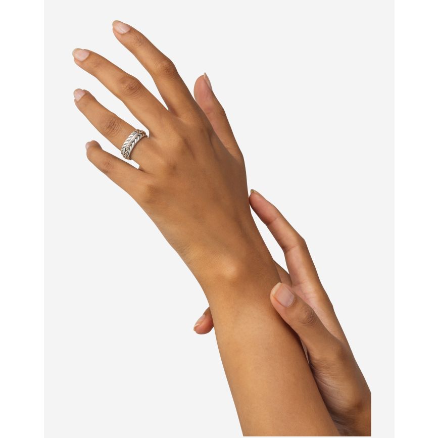 Buddha To Buddha Ring Nurul/Ellen Mix Zilver