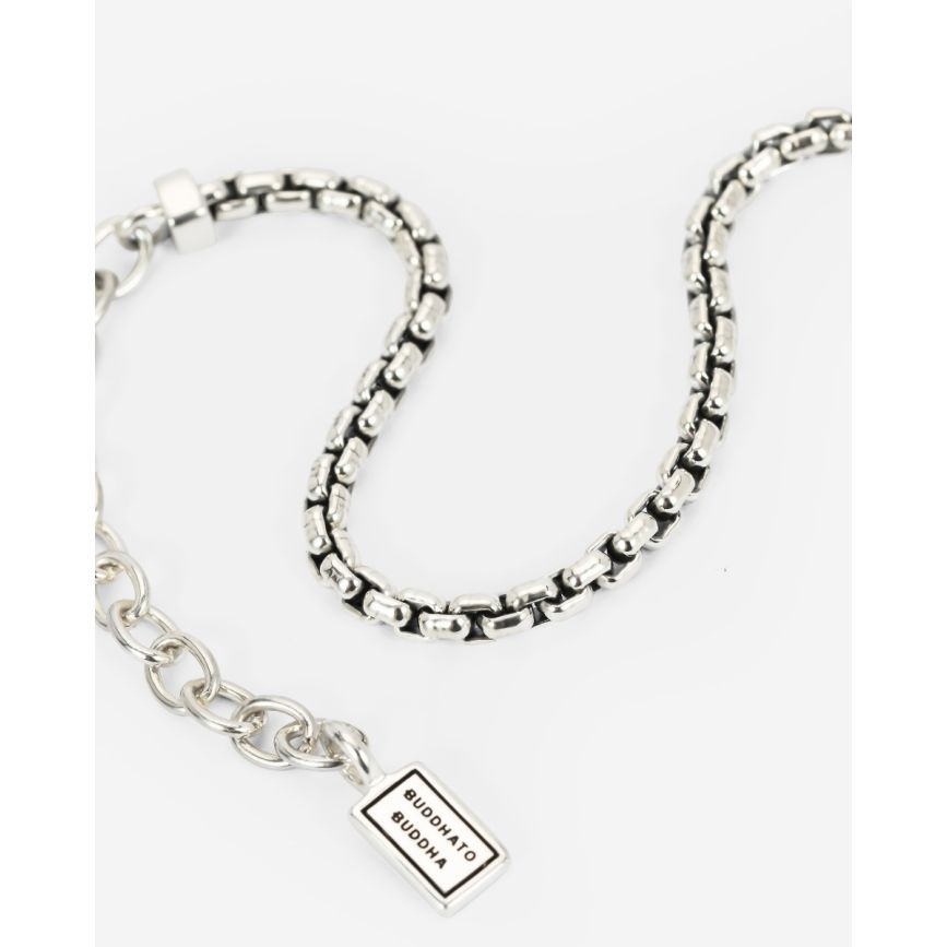Buddha To Buddha Stacking Armband Venetian Zilver