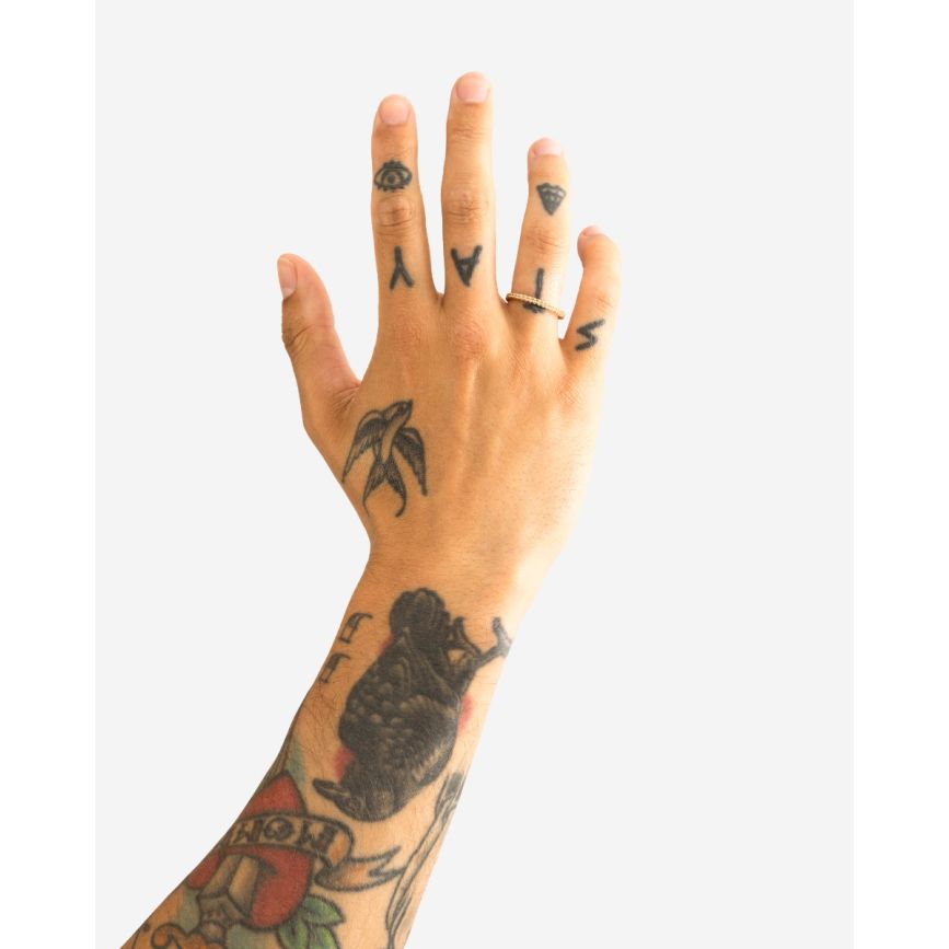 Buddha To Buddha Stacking Ring Nathalie Goud 14kt