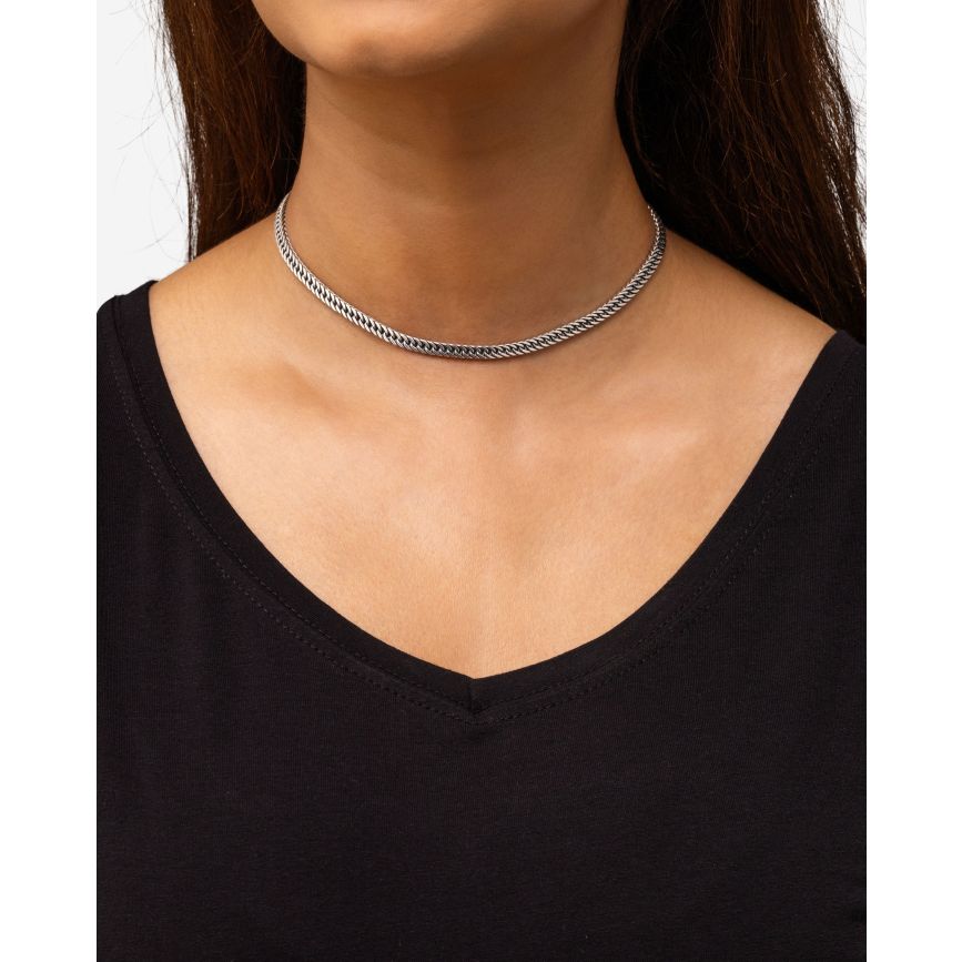 Buddha To Buddha Choker Esther Mini Zilver 34-38 Cm