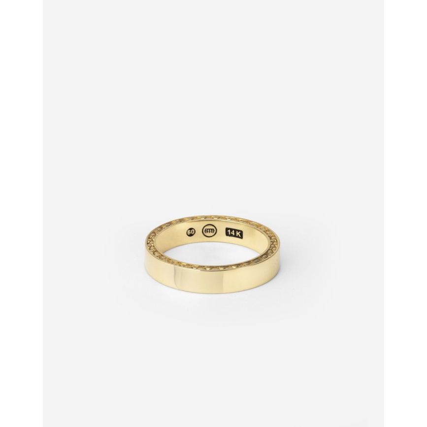 buddha to buddha George Small Gladde Ring 14kt Goud