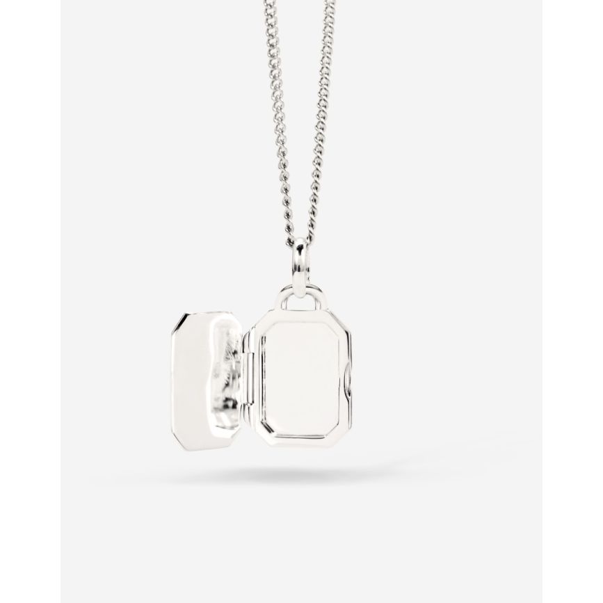 Buddha To Buddha Ketting Barbara Medaillon Zilver 60cm