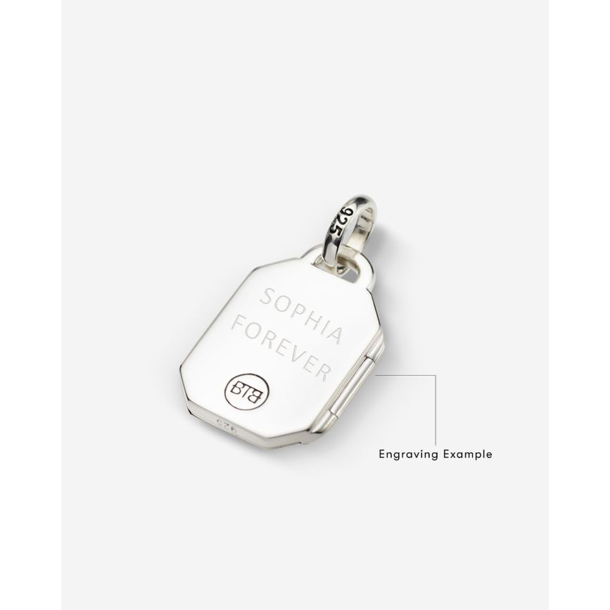 Buddha To Buddha Ketting Barbara Medaillon Zilver 60cm