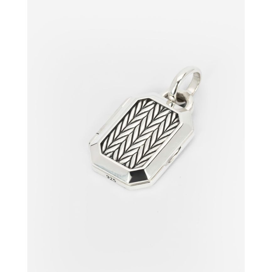 Buddha To Buddha Ketting Barbara Medaillon Zilver 60cm