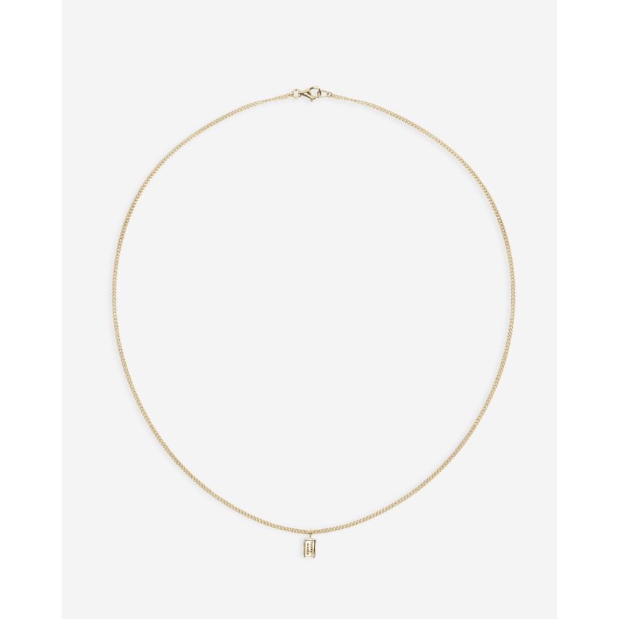 buddha to buddha Ketting Essential XS Goud YG 14KT 45 cm