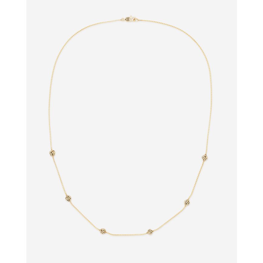 buddha to buddha Ketting Refined Katja Goud 14kt 50 cm