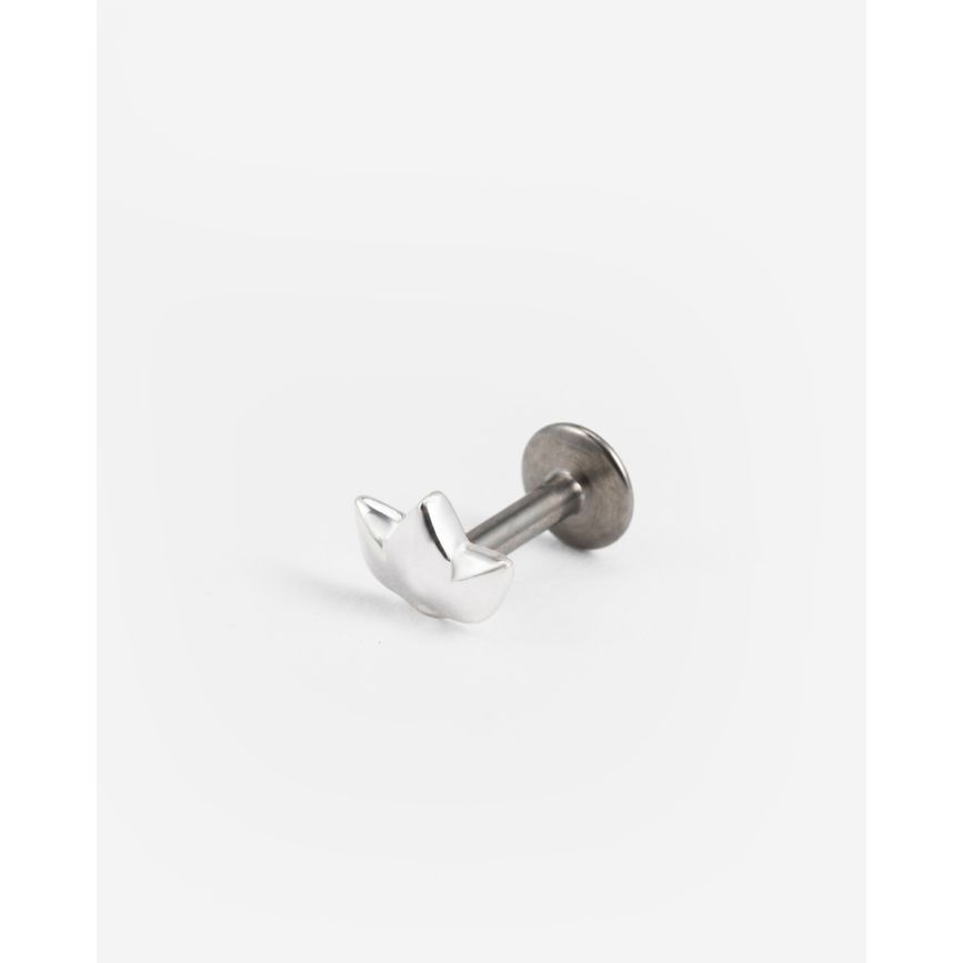 Buddha To Buddha Lotus Knopje Flatback Zilver Single Piece