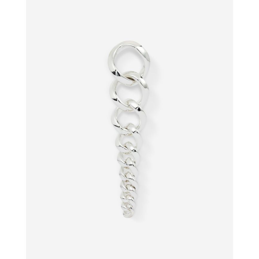 Buddha To Buddha Oorbel Chain Gradient Zilver Single Piece