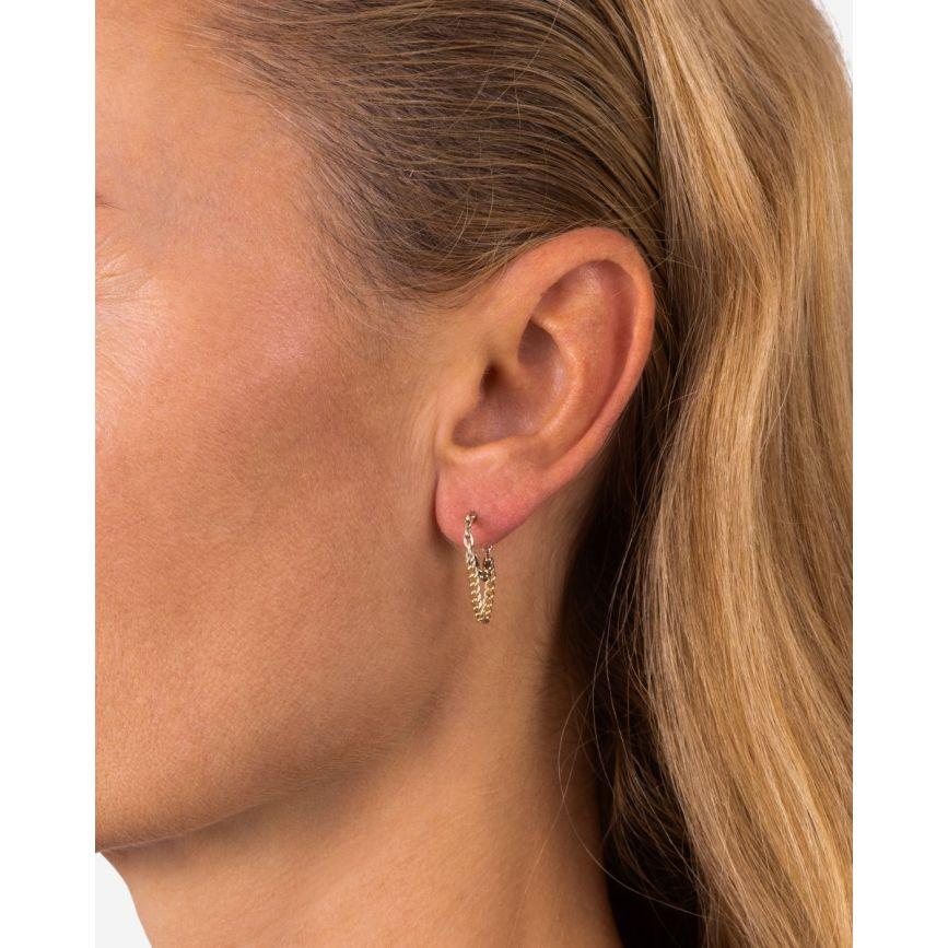 Buddha To Buddha Oorbel Essential Goud 14kt Single Piece