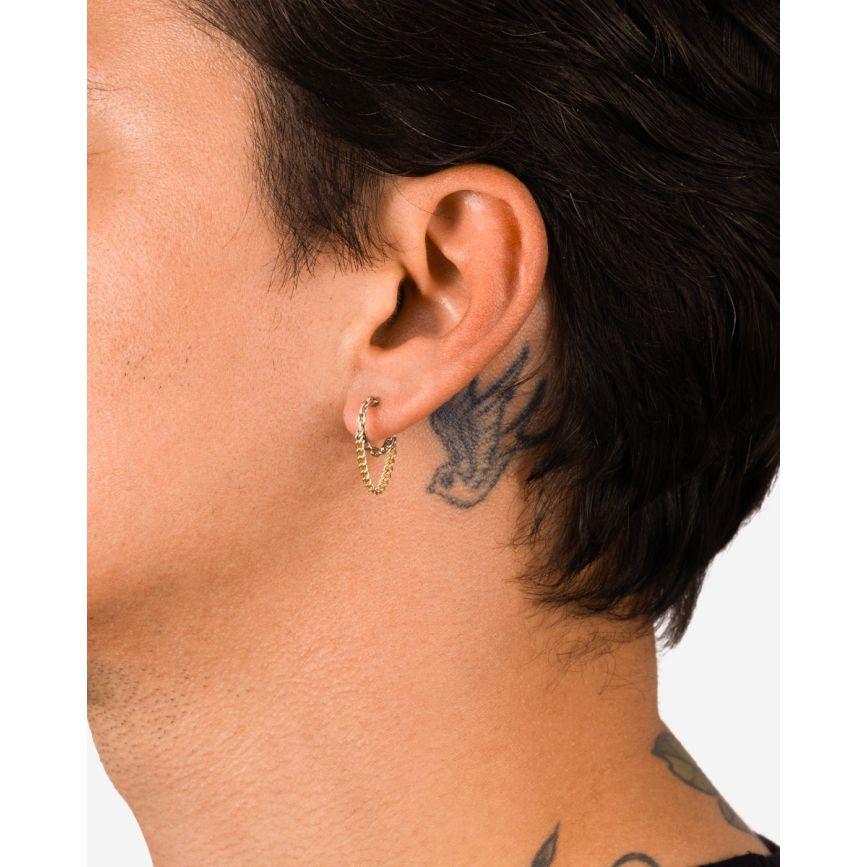 Buddha To Buddha Oorbel Essential Goud 14kt Single Piece