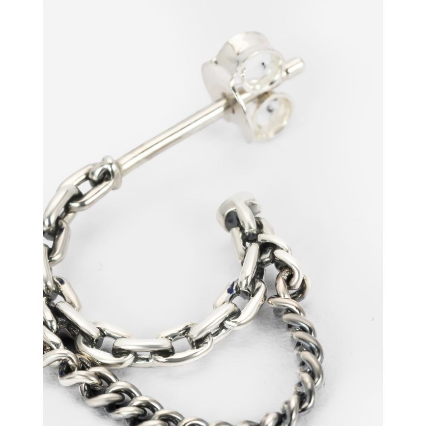 Buddha To Buddha Oorbel Essential Zilver Single Piece