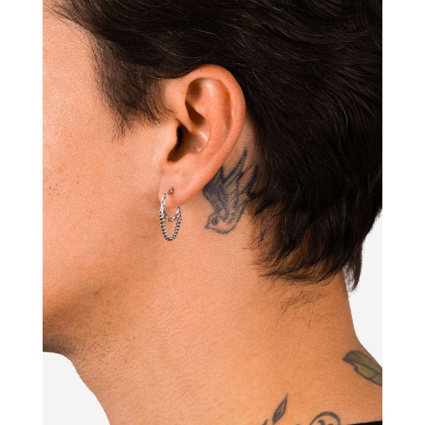 Buddha To Buddha Oorbel Essential Zilver Single Piece