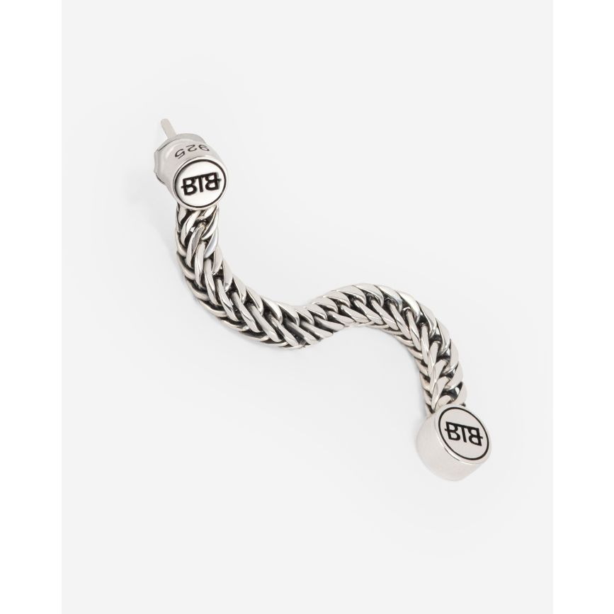 Buddha To Buddha Oorbel Esther Mini Zilver Single Piece