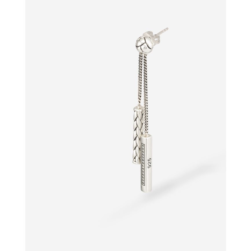 Buddha To Buddha Oorhanger George Zilver Single Piece