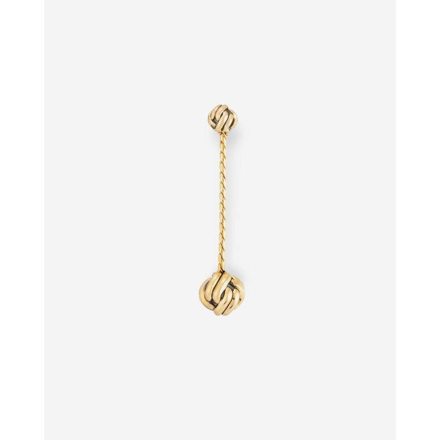 Buddha To Buddha Oorhanger Refined Katja 14Kt Goud Single Piece