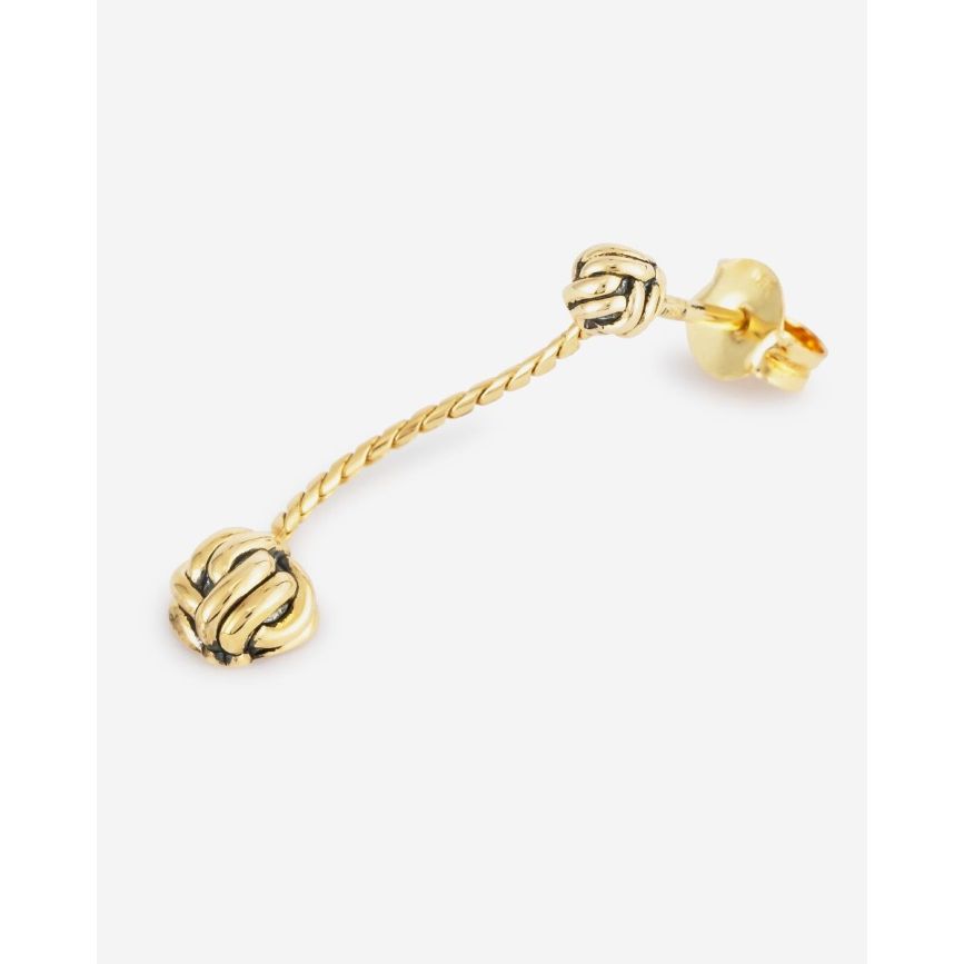 Buddha To Buddha Oorhanger Refined Katja 14Kt Goud Single Piece