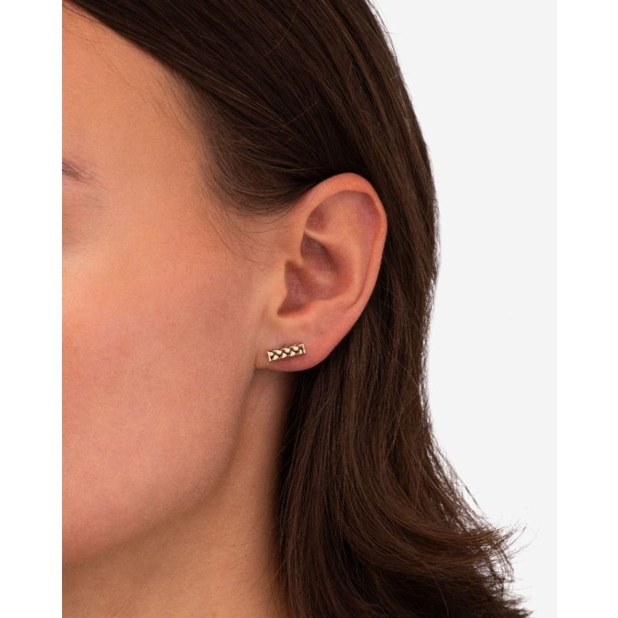 Buddha To Buddha Oorknopje George Goud 18kt YG Single Piece