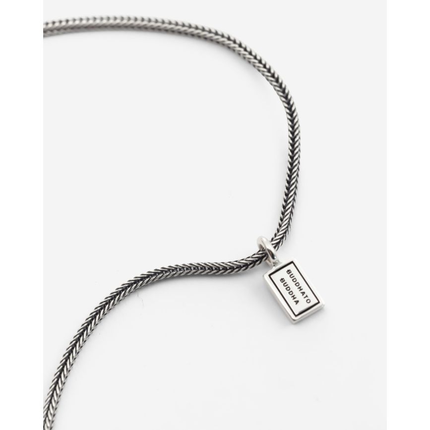 Buddha To Buddha Stacking Ketting Barbara Zilver 61-65 Cm
