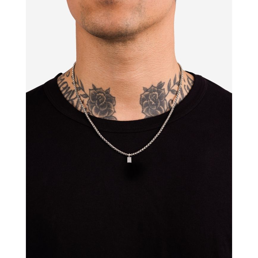 Buddha To Buddha Stacking Ketting Venetian Zilver 46-50 Cm