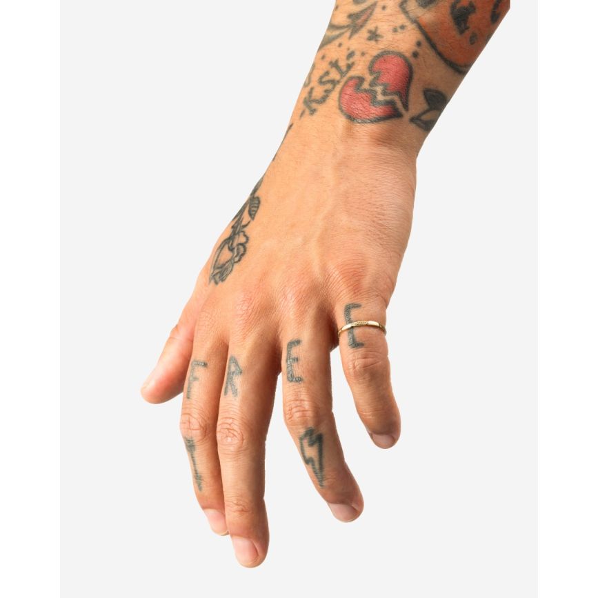 Buddha To Buddha Stacking Ring Barbara Mix Goud 14kt