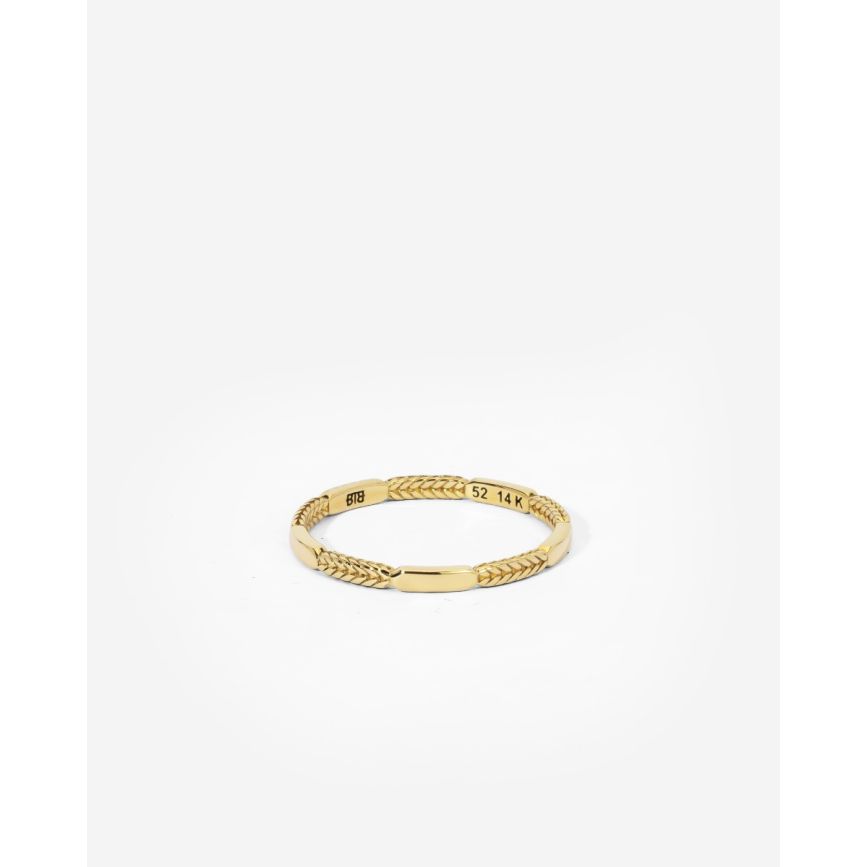 buddha to buddha Stacking Ring Barbara Mix Goud 14kt