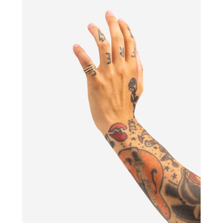 Buddha To Buddha Stacking Ring Katja Twist Goud 14kt