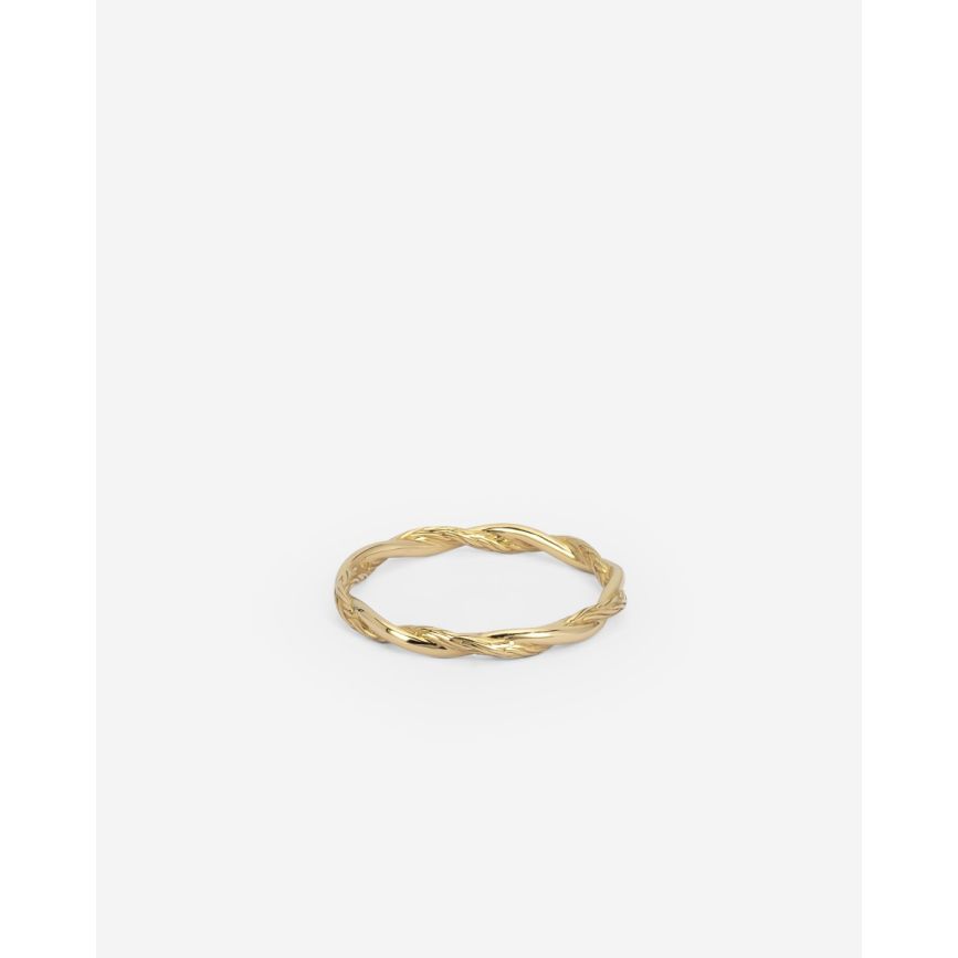 Buddha To Buddha Stacking Ring Katja Twist Goud 14kt