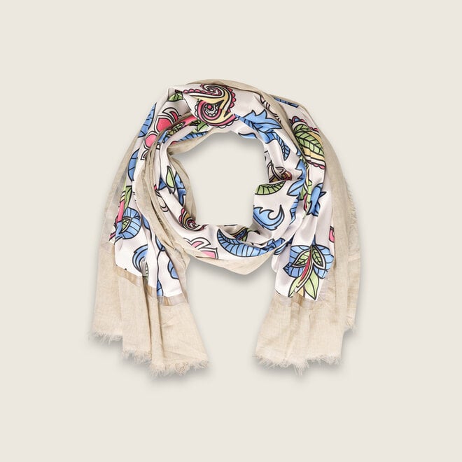 bulaggi 2-laags lagen shawl (multi)