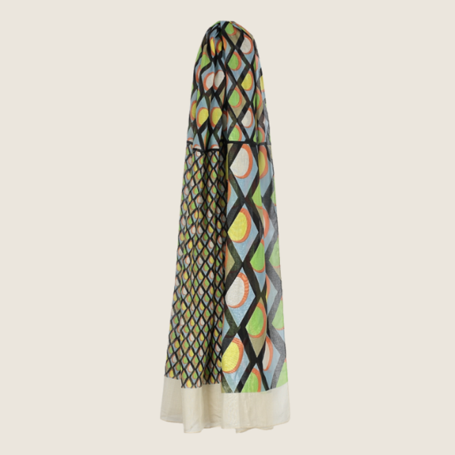 Bulaggi Aop Grafische Sjaal (zwart)