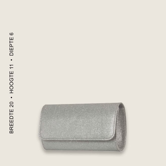 Bulaggi Clutch Glitter Dionne (zilver)