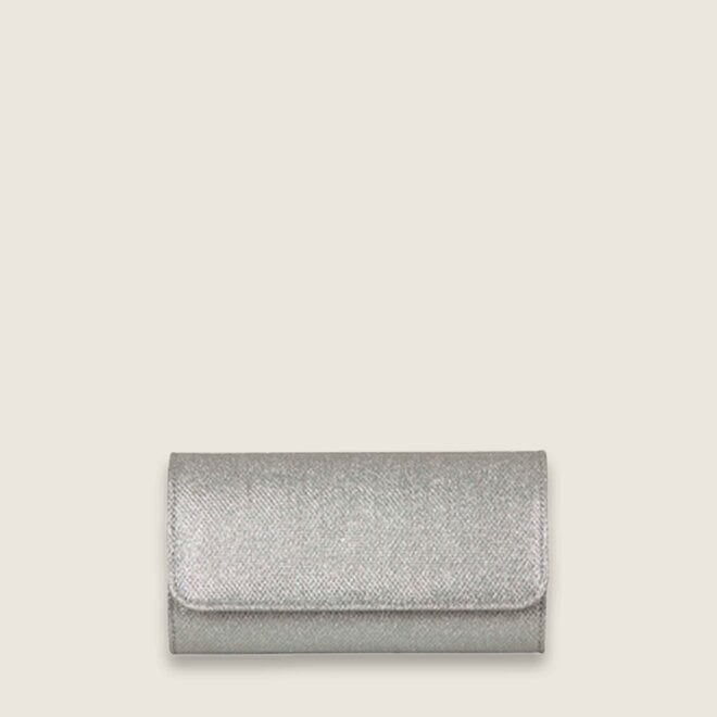 bulaggi clutch Glitter Dionne (zilver)