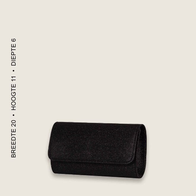 Bulaggi Clutch Glitter Dionne (zwart)