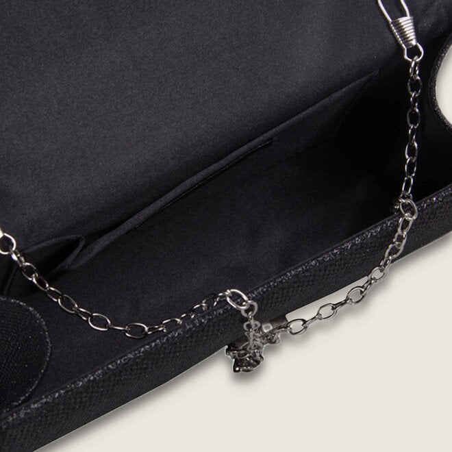 Bulaggi Clutch Glitter Dionne (zwart)